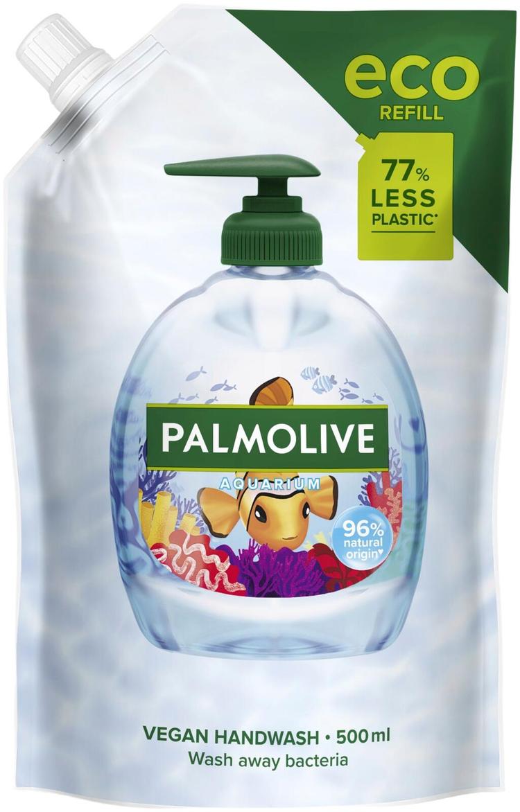 Palmolive Aquarium nestesaippuan täyttöpussi 500ml