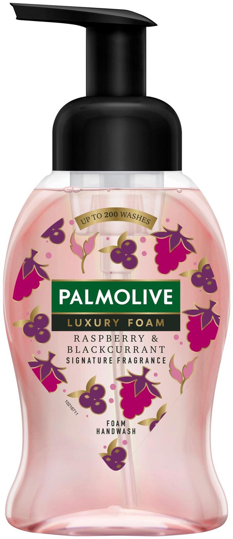 Palmolive Luxury Foam Raspberry & Blackcurrant vaahtonestesaippua 250ml