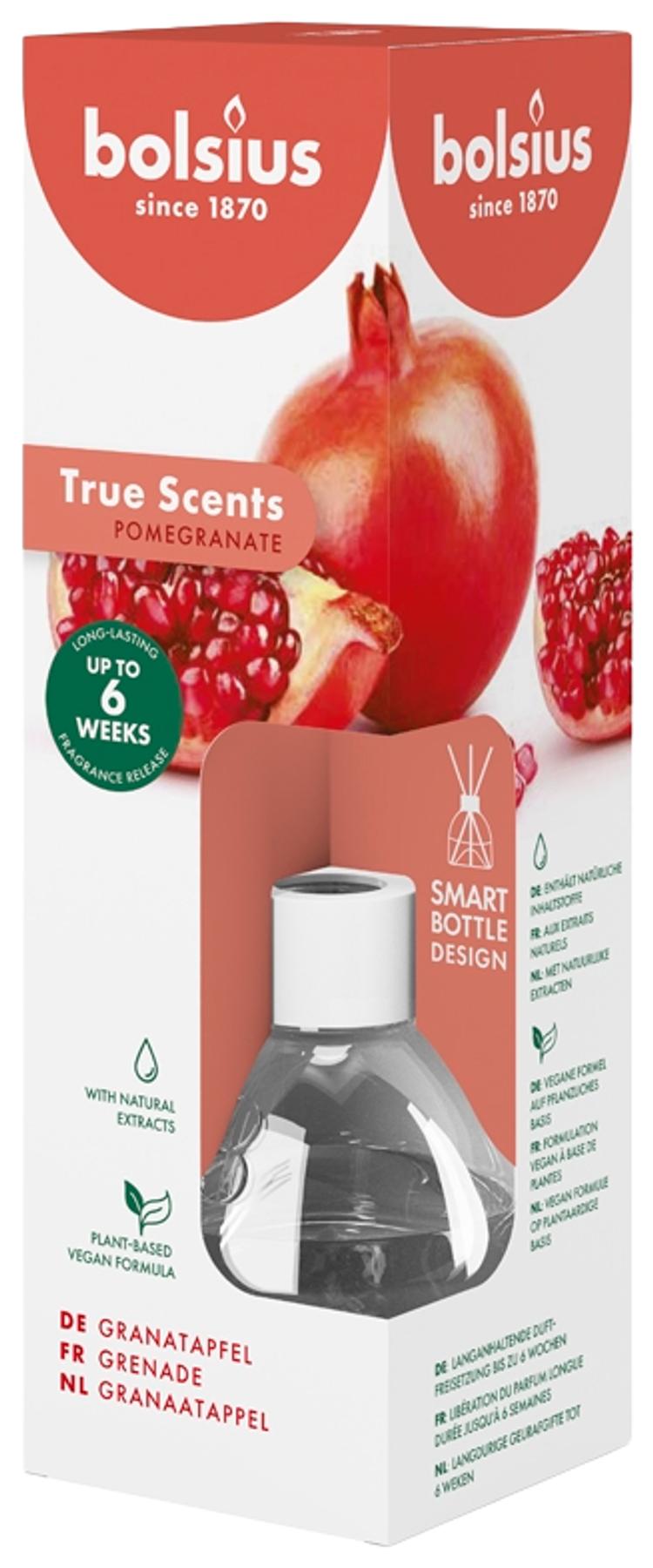 Bolsius True Scents – huonetuoksu – Granaattiomena – 60 ml