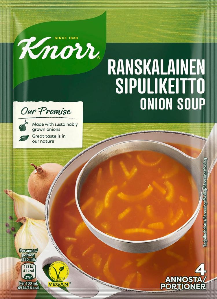 Knorr Ranskalainen sipulikeitto Keittoainekset 52 g