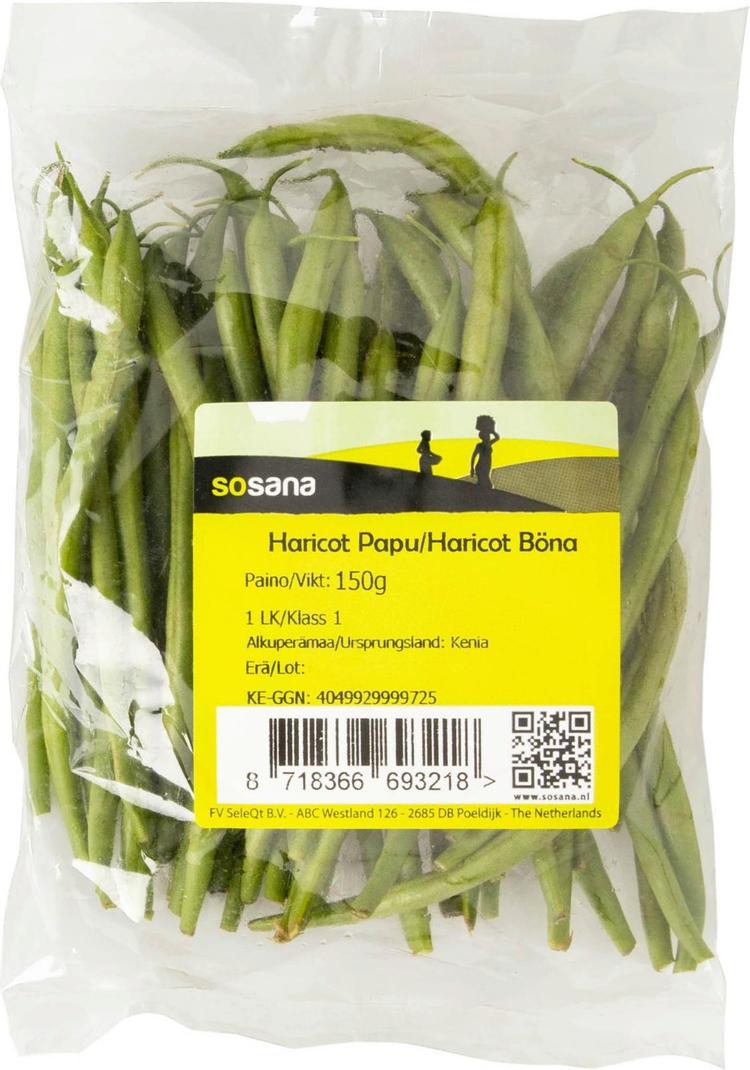 Haricot papu 150g