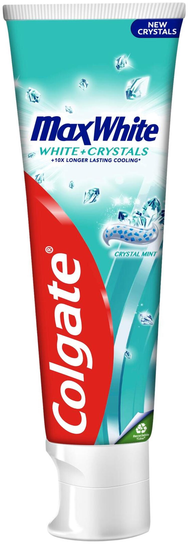 Colgate Max White White Crystals hammastahna 125 ml