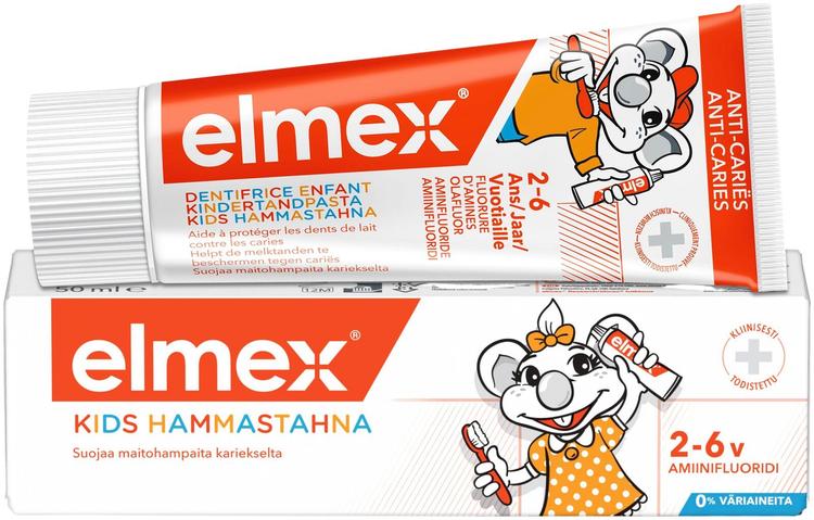 elmex 2-6 v. Kids hammastahna 50ml