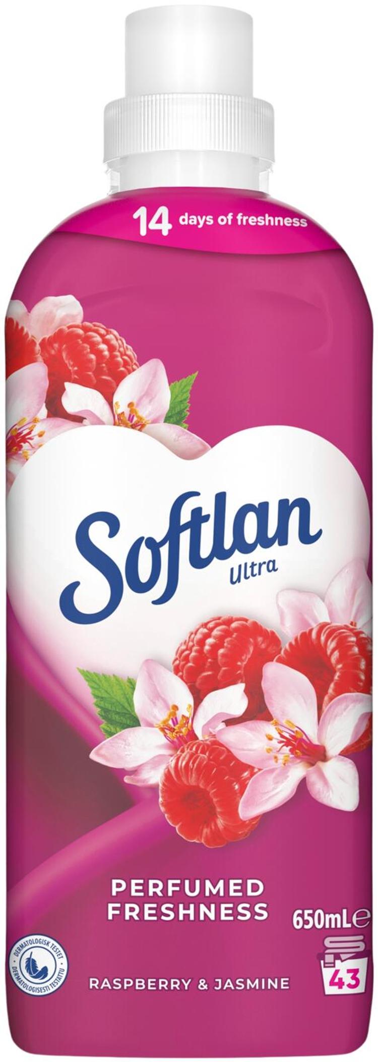 Softlan Perfumed Freshness Red Fruits & Jasmine huuhteluaine 650ml