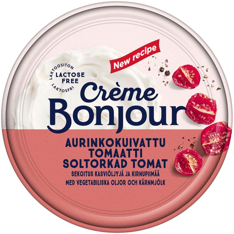 Crème Bonjour Aurinkokuivattu tomaatti laktoositon levite 200g