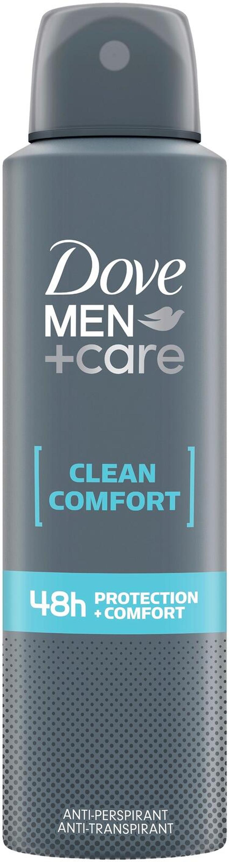 Dove Men+Care 48h Clean Comfort Antiperspirantti Deodorantti Spray 150 ml