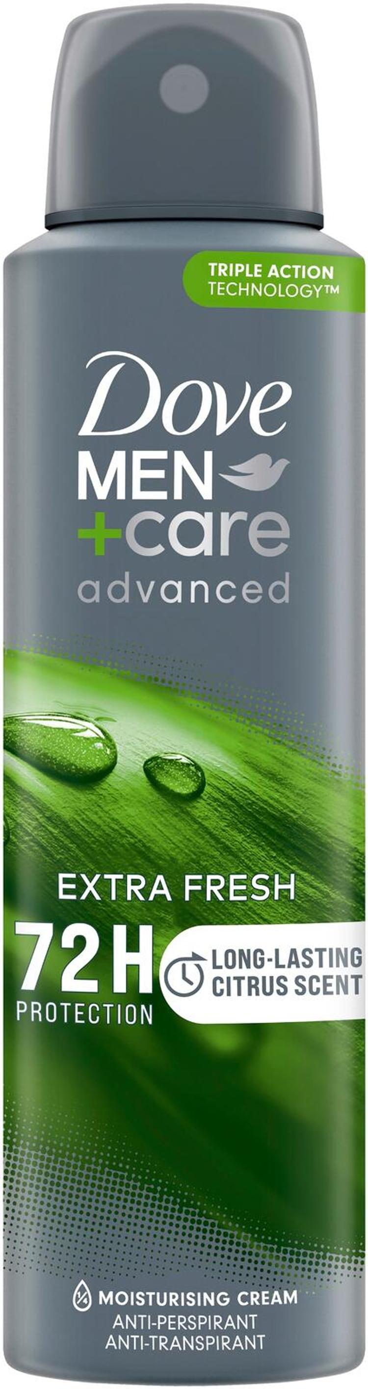 Dove Men+Care 72h Advanced Extra Fresh Antiperspirantti Deodorantti Spray 150 ml