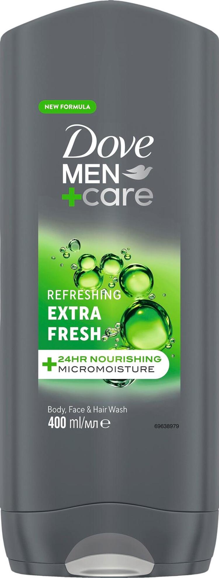 Dove Men+Care Care By Nature Extra Fresh Suihkusaippua  Miehille   400 ml