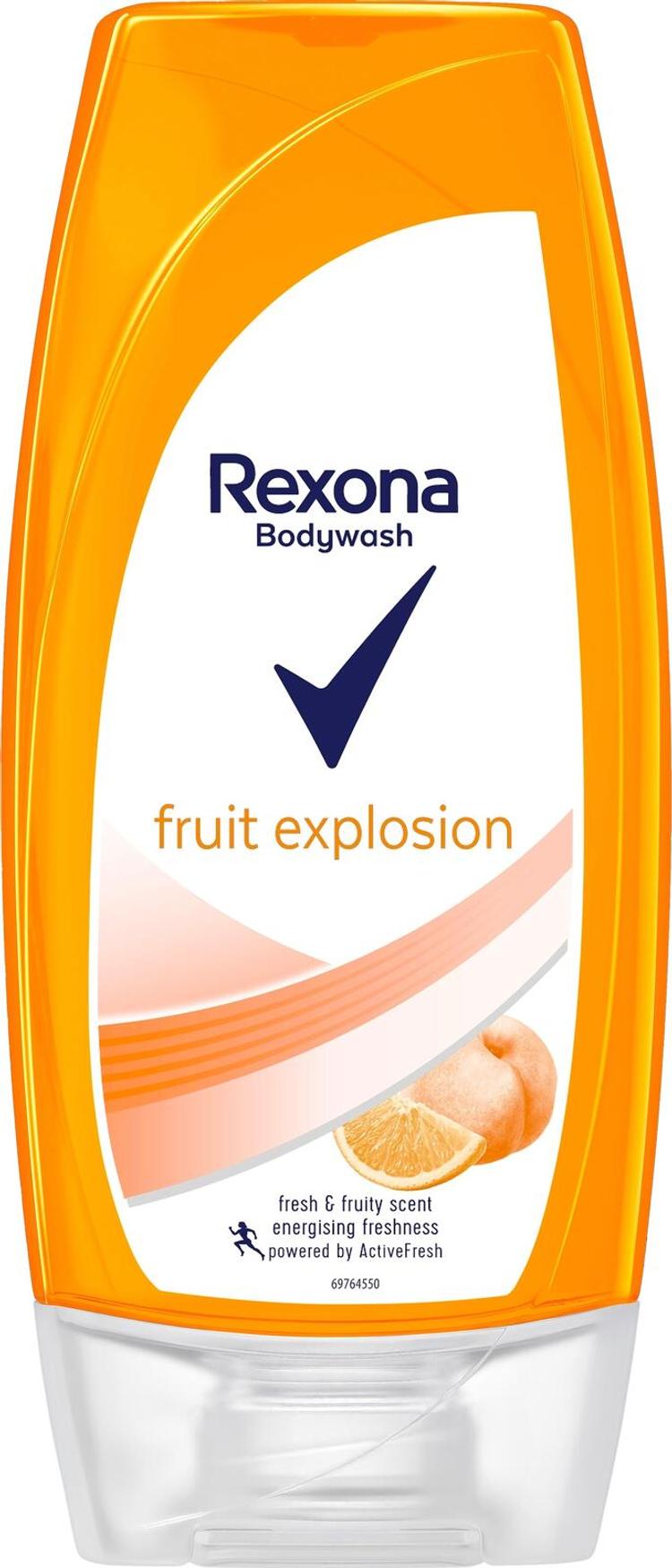 Rexona Fruit Explosion Suihkusaippua Virkistävä 225 ml