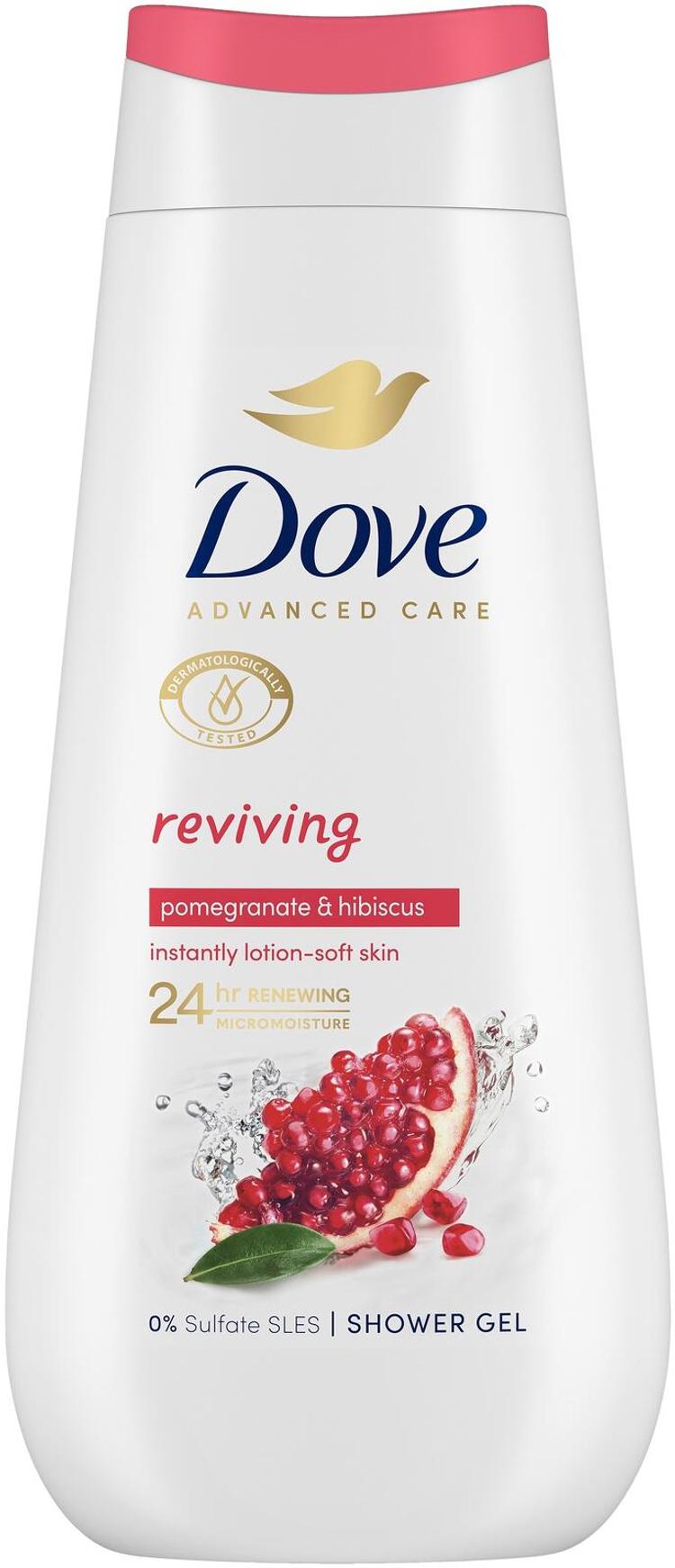 Dove Advanced Care Reviving Suihkusaippua  24hrs renewing micromoisture   225 ML