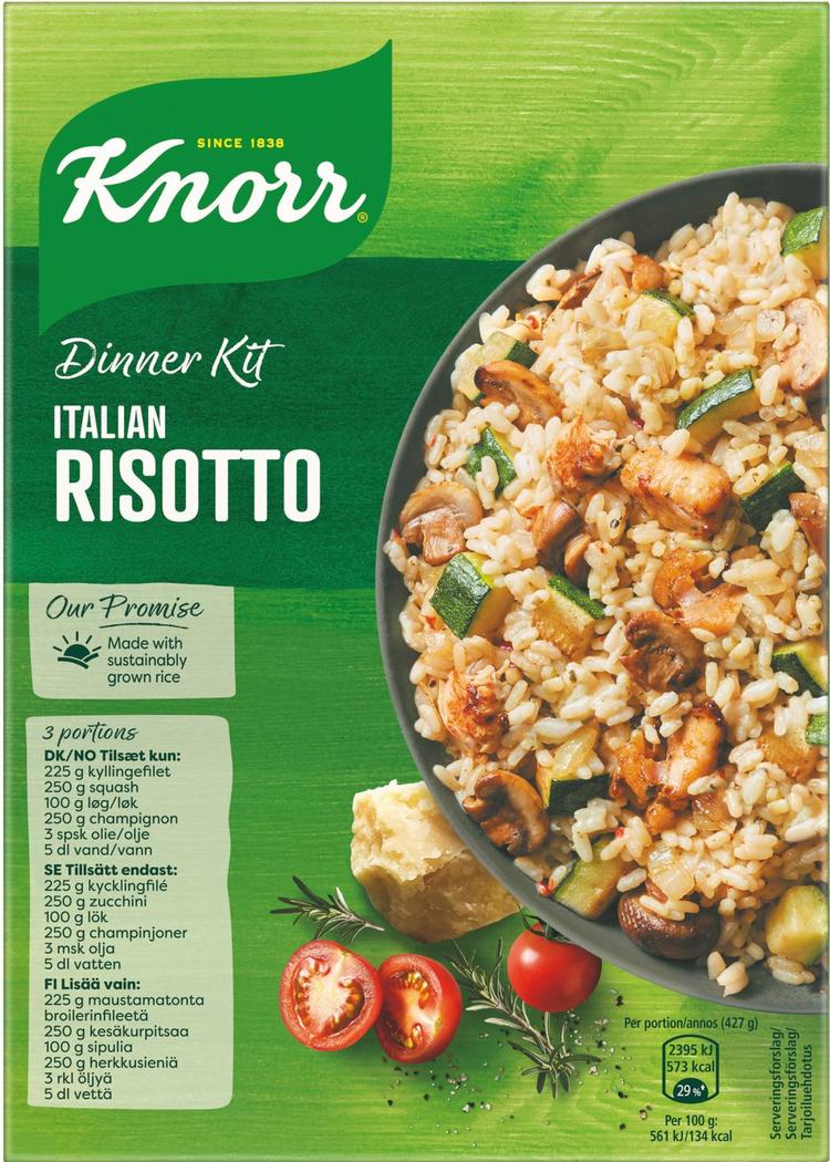 Knorr Italian Risotto Ateria-aines 257 g