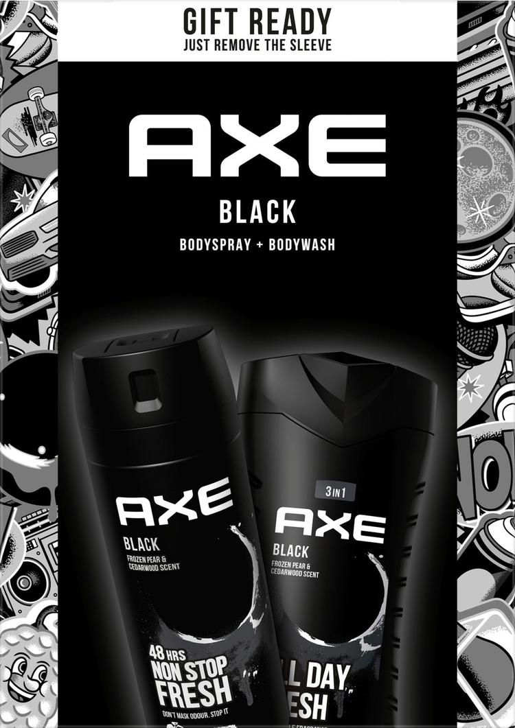 Axe Xmas Black BS + Suihkugeeli