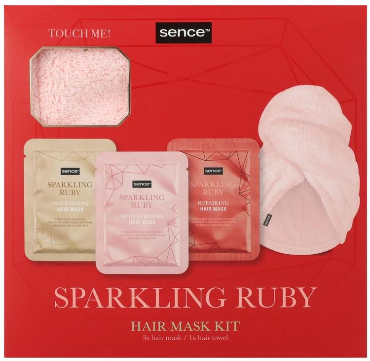 Sence Sparkling Ruby Hair Mask lahjapakkaus