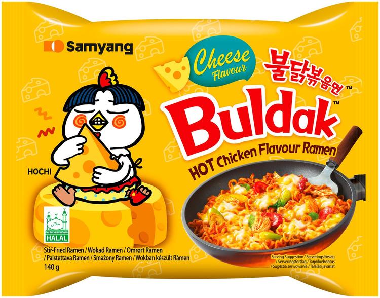 Samyang Buldak Ramen Hot Chicken Cheese 140g