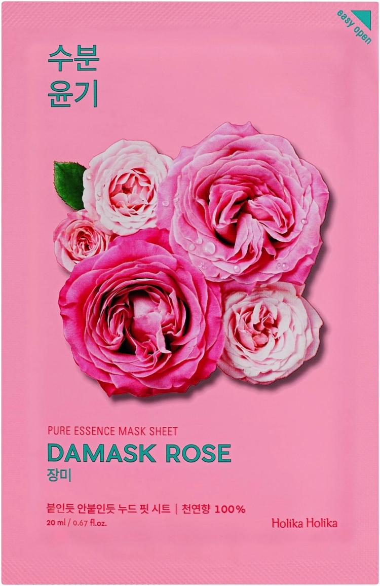 Holika Holika Pure Essence Damask Rose kangasnaamio 20ml