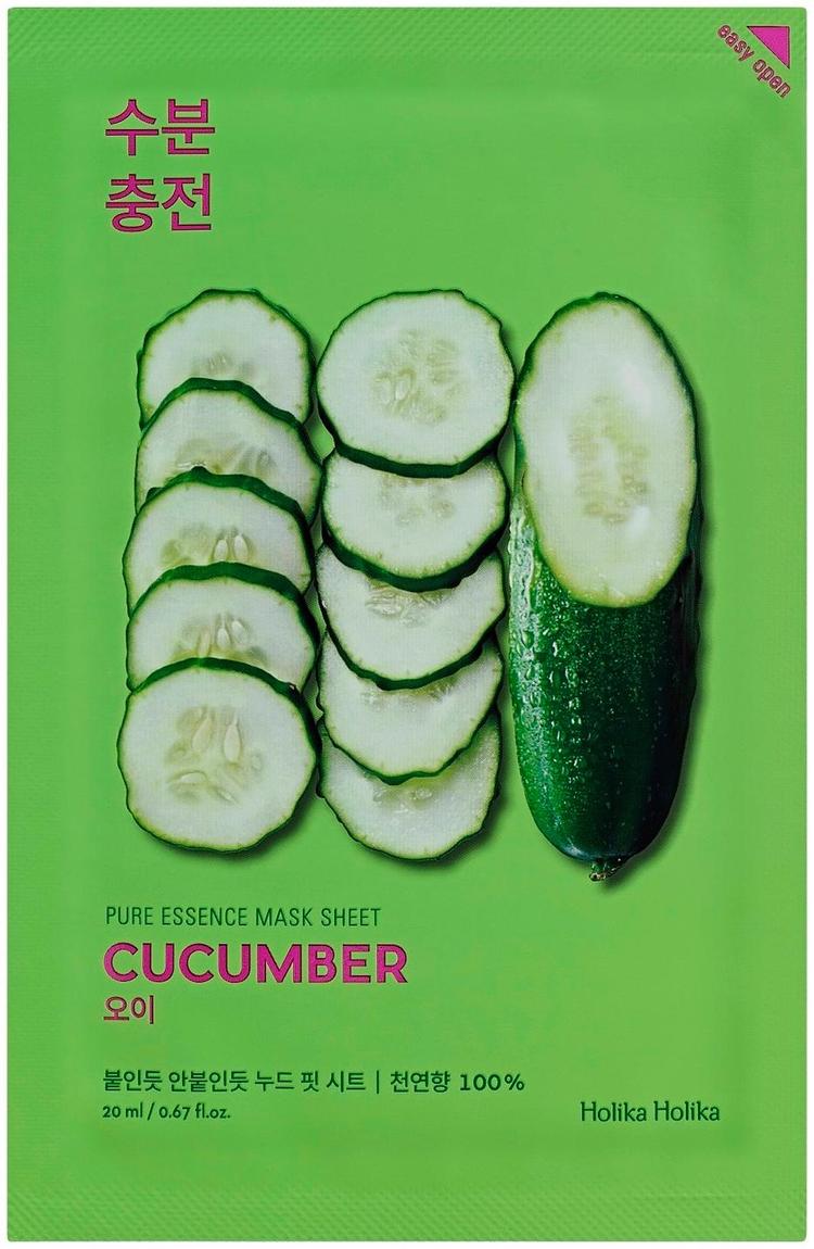 Holika Holika Pure Essence Cucumber kangasnaamio 20ml
