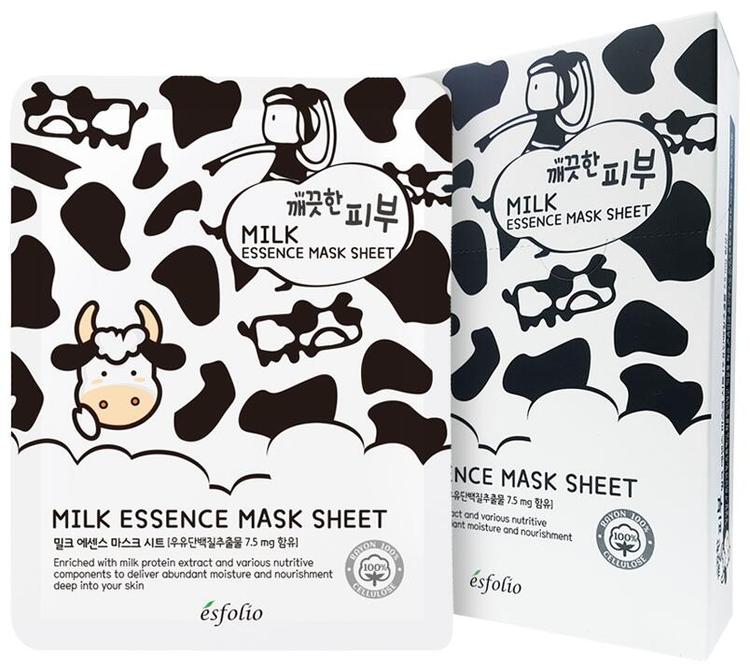 Esfolio milk essence sheet mask-kangasnaamio