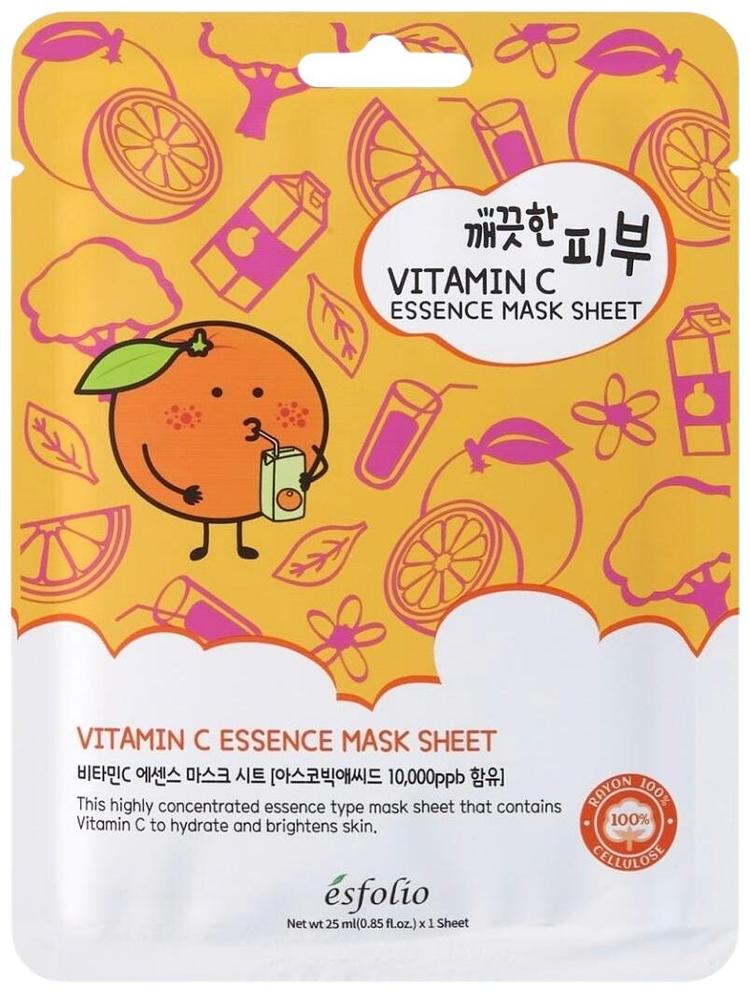 Esfolio Pure skin Vitamin C kangasnaamio