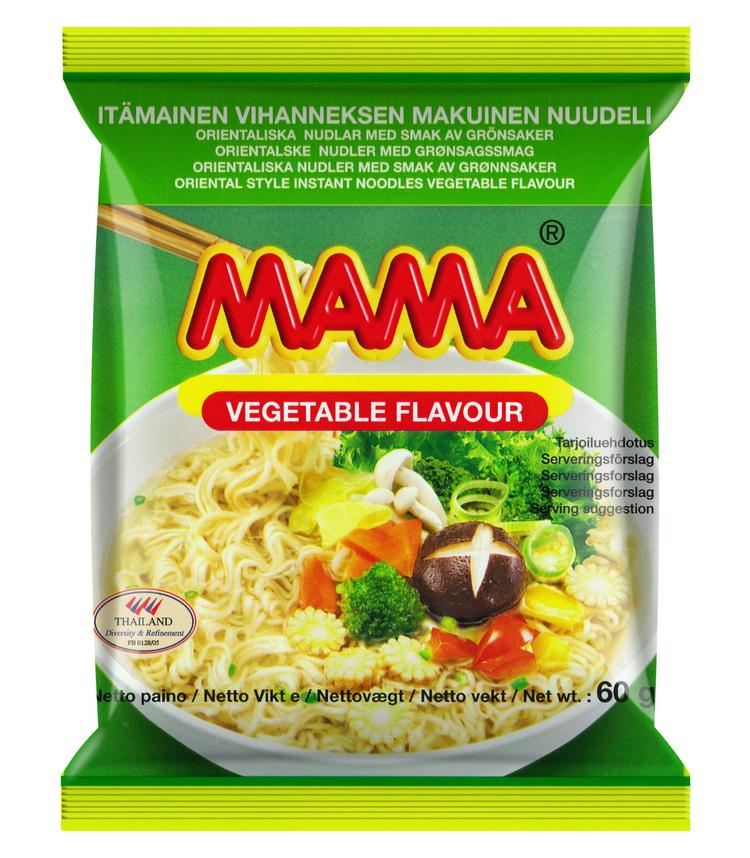 Mama Itämainen vihanneksenmakuinen nuudeli 60g