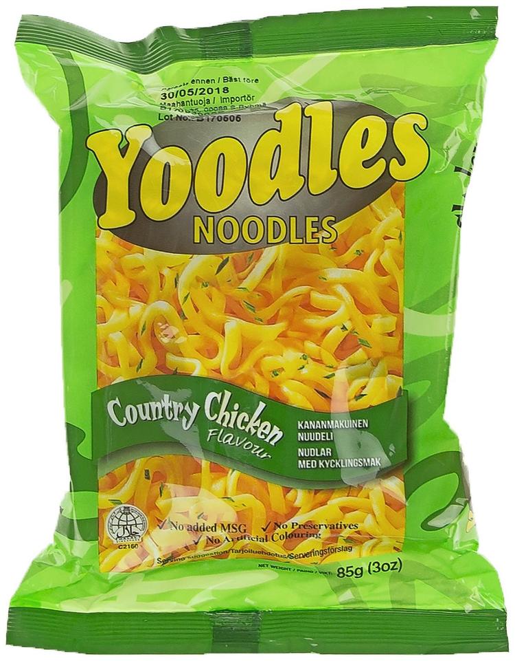 Yoodles Noodles 85g Country Chicken nuudelit