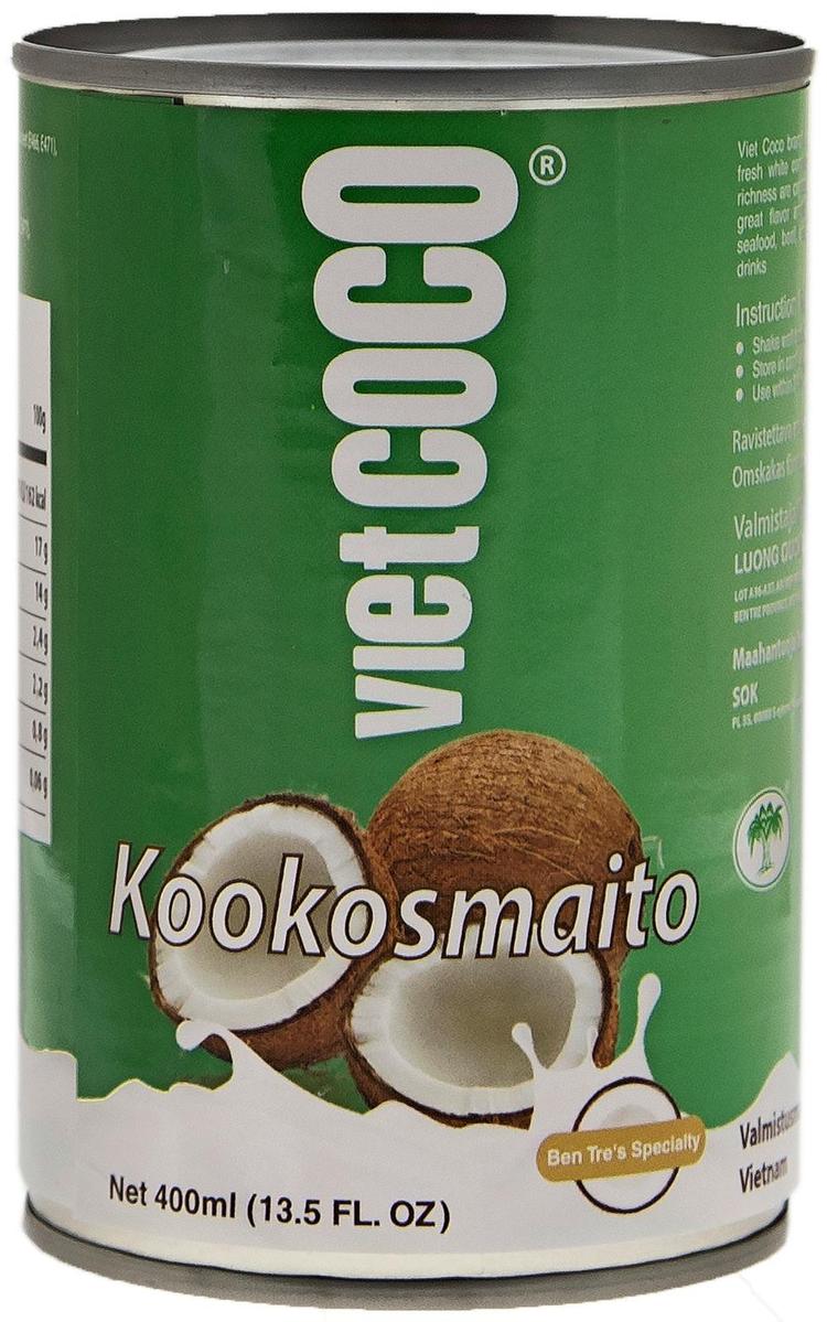 VietCoco 400ml Kookosmaito 17-19%