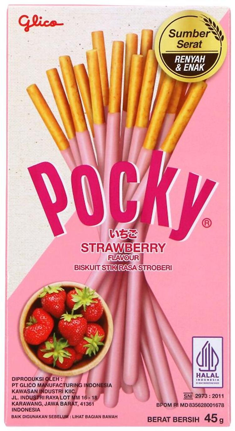 Pocky Keksitikku mansikka 45g