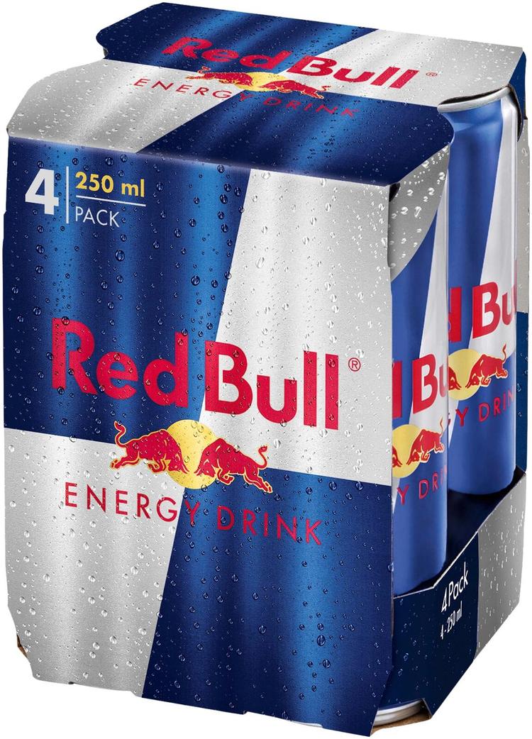 Red Bull Energiajuoma 4 pack - 4 x 0,25l