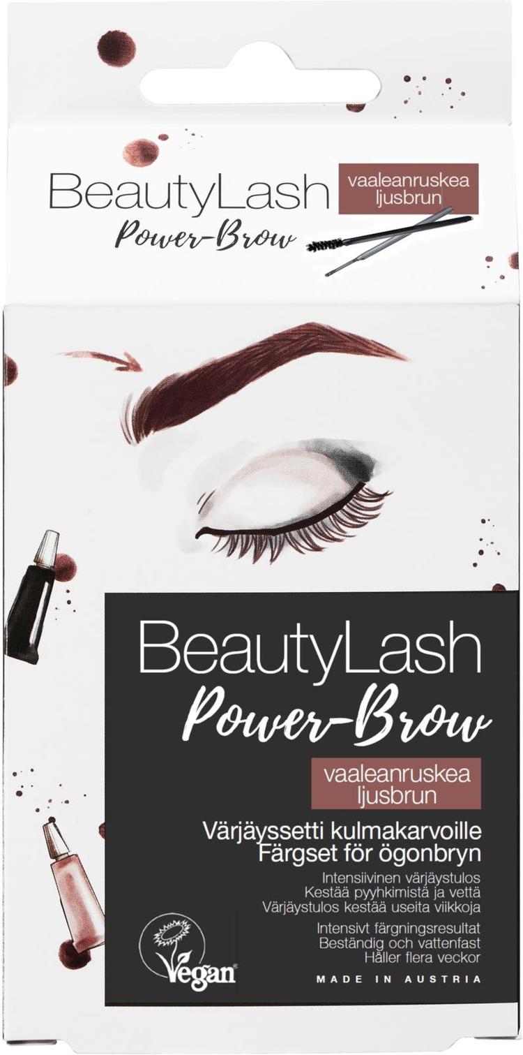BeautyLash Power-Brow Kulmaväri vaaleanruskea