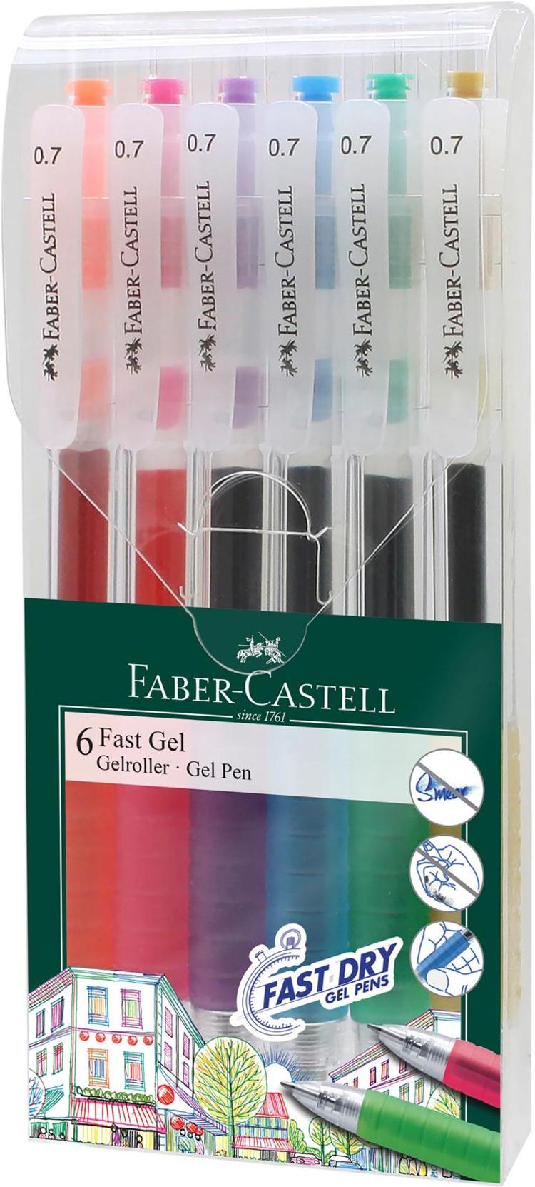 Faber-Castell Geelikynä 6 pakkaus