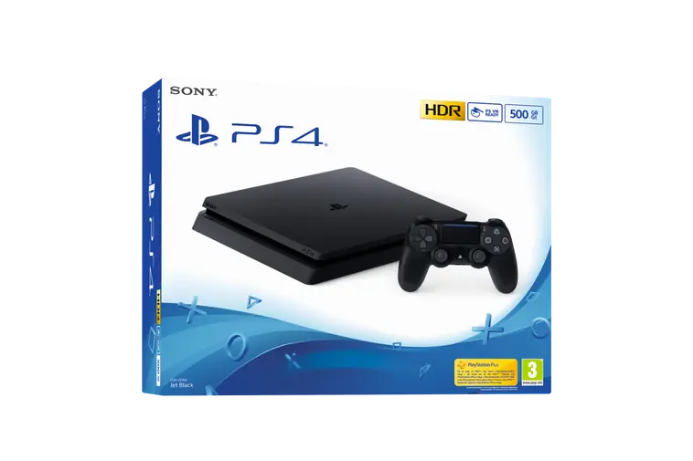 PlayStation 4 500GB F Konsoli musta
