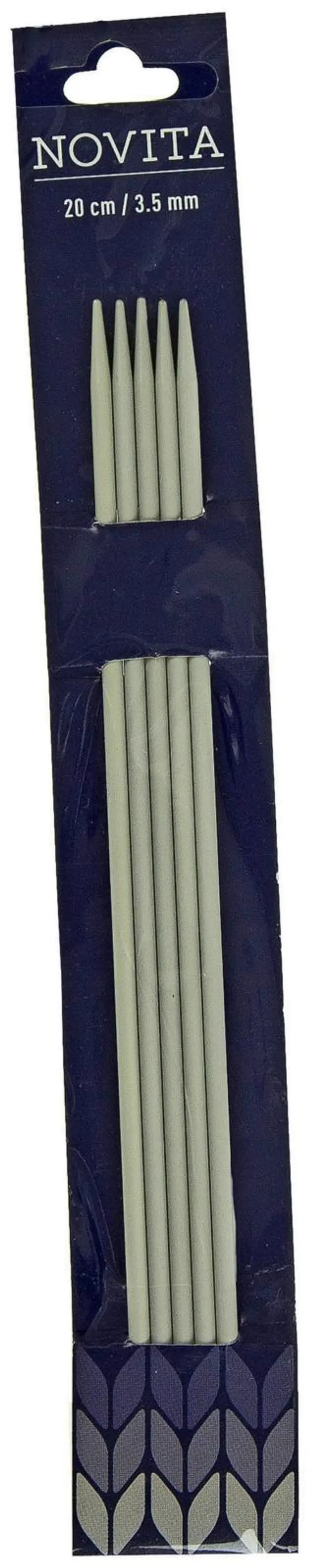 Novita Sukkapuikot 20cm - 3,5mm harmaa
