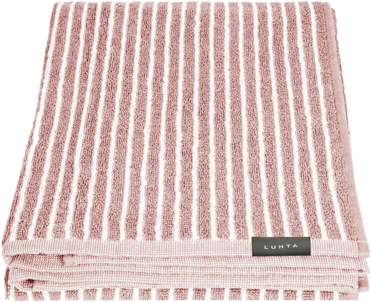 Luhta Home kypypyyhe Luoto roosa, 70x140 cm