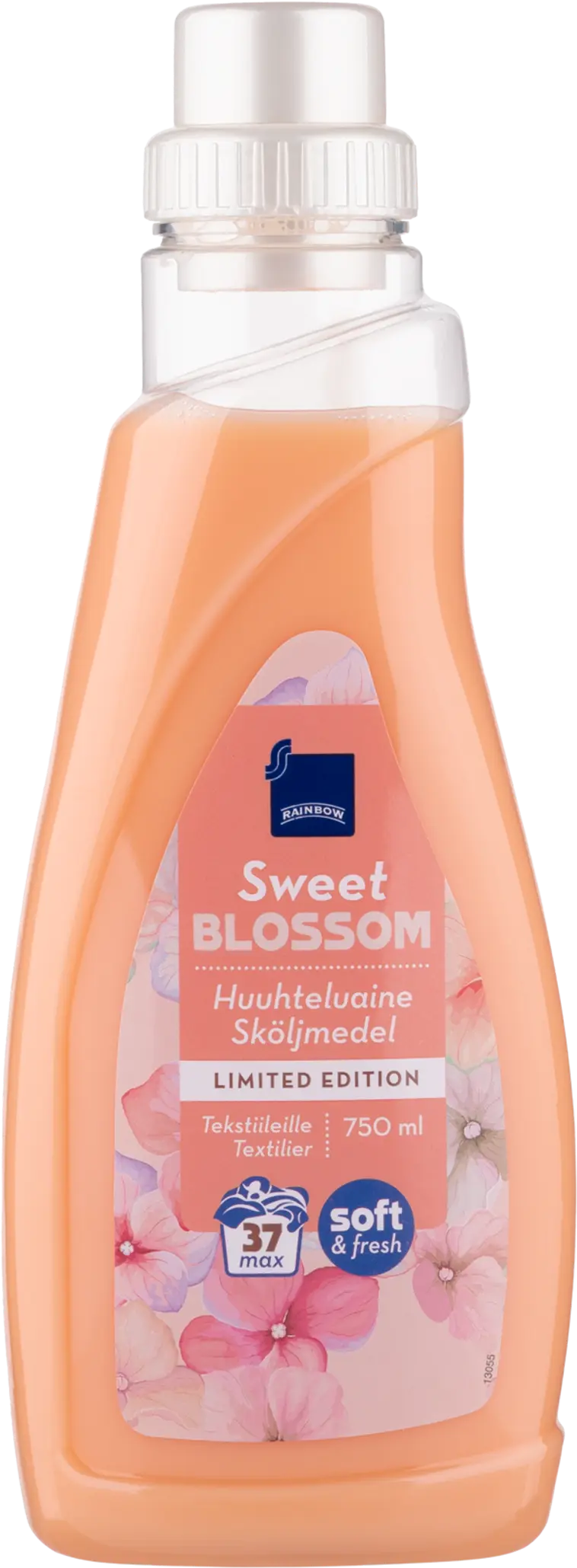 Rainbow tekstiilien huuhteluaine Sweet Blossom 750 ml