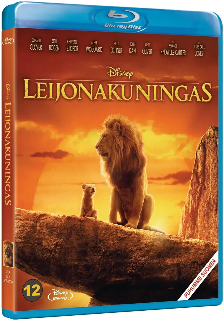 Leijonakuningas Blu-ray
