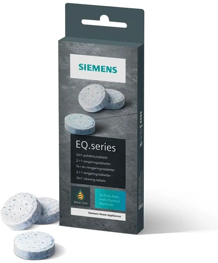 Siemens Puhdistustabletit TZ80001B espresso-/kahviautomaatteihin