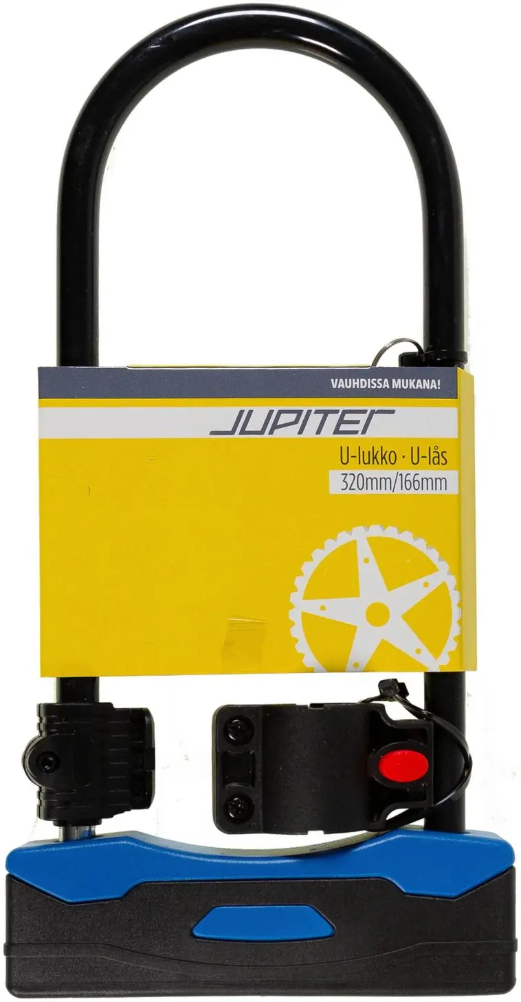 Jupiter polkupyörän U-lukko 320/166mm