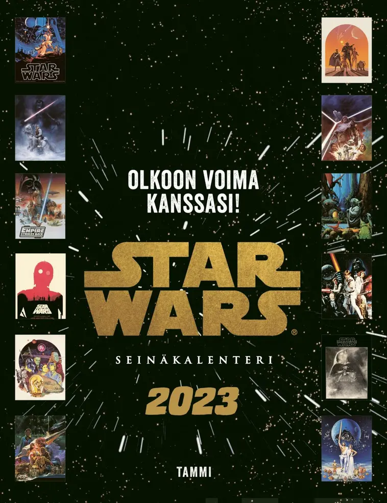 Star Wars Olkoon Voima kanssasi! 2023 seinäkalenteri ja muistikirja | Prisma  verkkokauppa