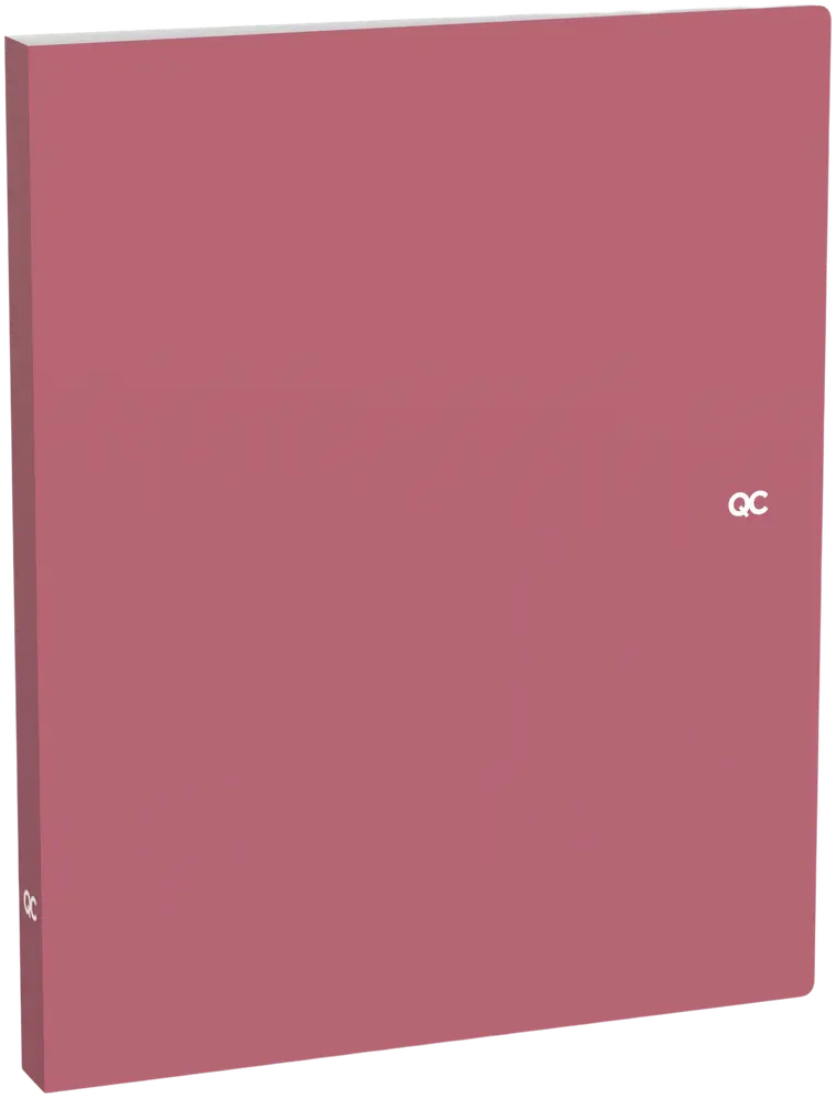 Quattro Color rengaskansio A4 2R Dusty rose