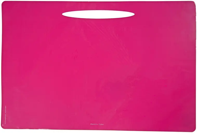 Quattro Color kirjoitusalusta kantokahvalla 60x40cm pinkki