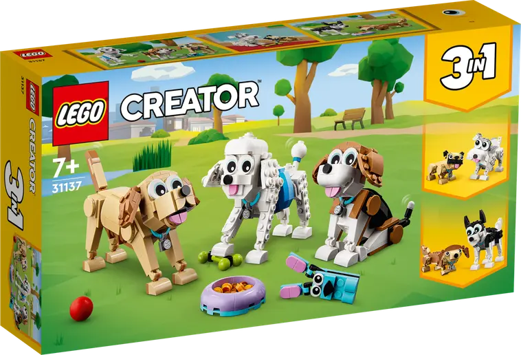 LEGO Creator 31137 - Söpöt koirat