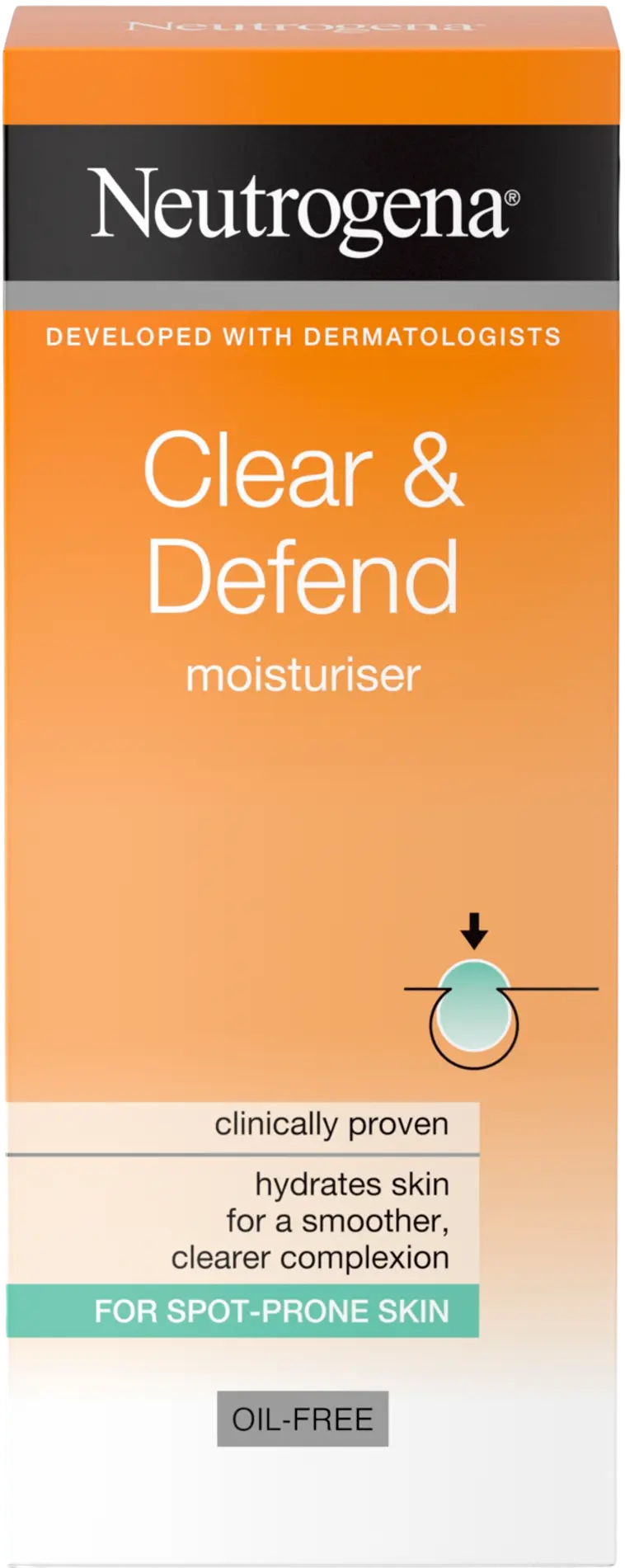 Neutrogena Clear & Defend Moisturiser kosteusvoide 50 ml - 1