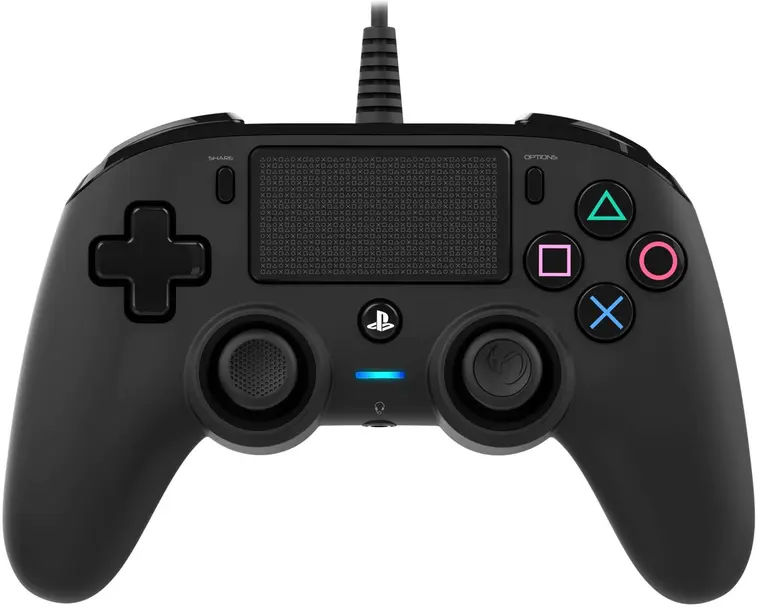 Nacon langallinen PS4-ohjain musta