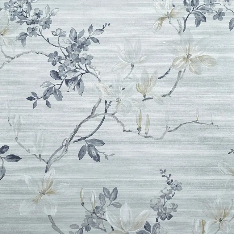 Arthouse paperitapetti Jardin Floral Grey 924200 0,53m x 10,05m - 1