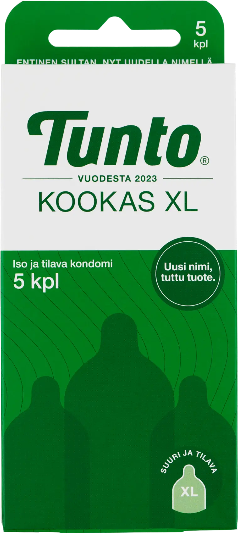 Tunto Kookas XL kondomi 5kpl