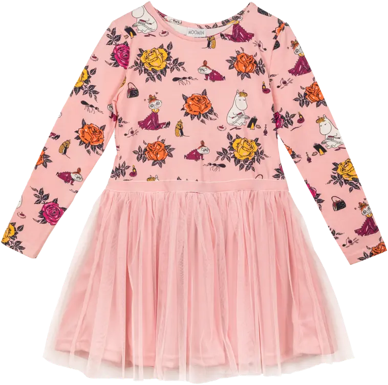 Moomin lasten tyllimekko Ruusut 580440