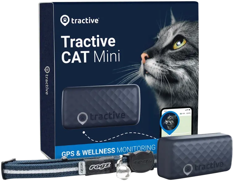 Tractive kissa mini 4G GPS/aktiivisuuskaulapanta