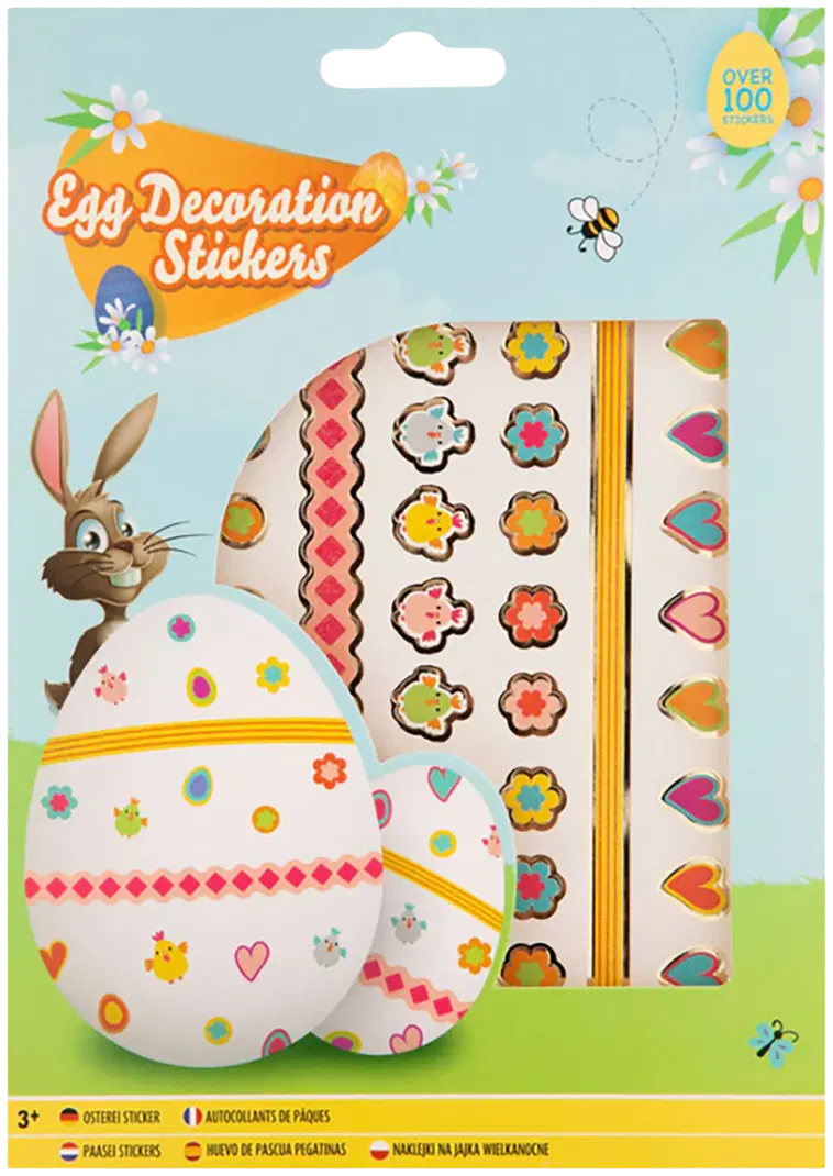 Ei merkkiä Pääsiäismunan koristetarrasetti