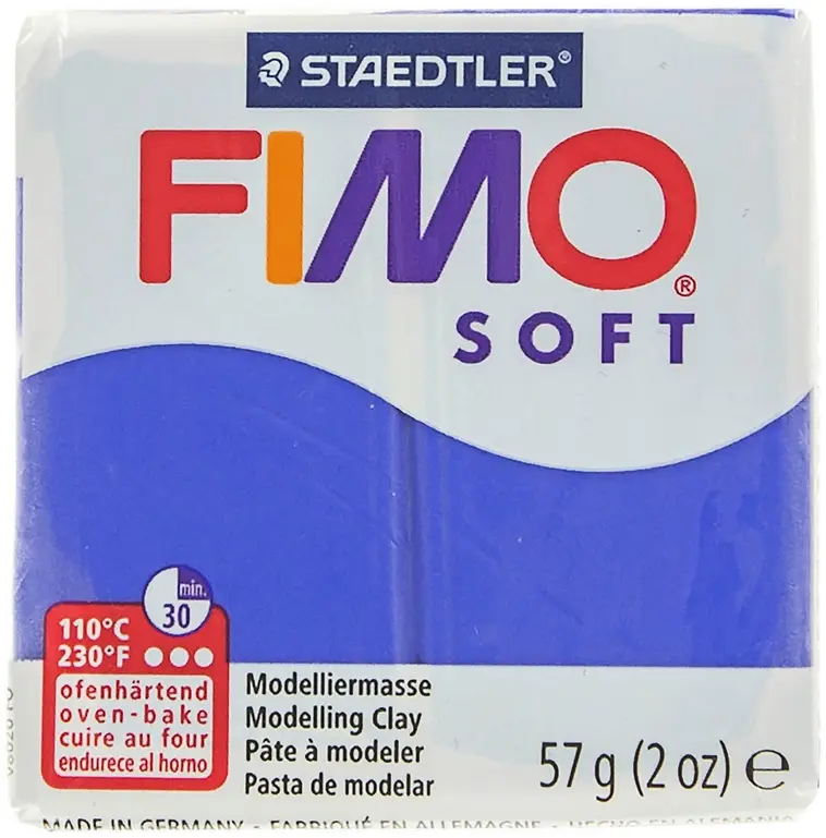 FIMO Soft muovailumassa, merensininen, 57 g