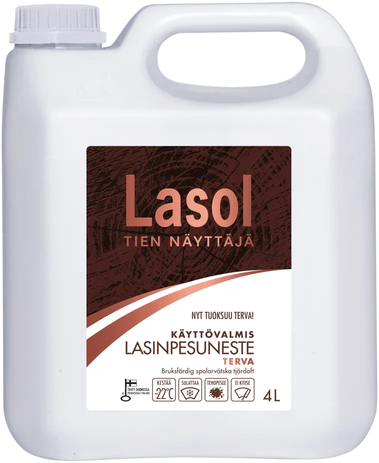 Lasol Terva -22°C käyttövalmis lasinpesuneste 4 L | Prisma verkkokauppa