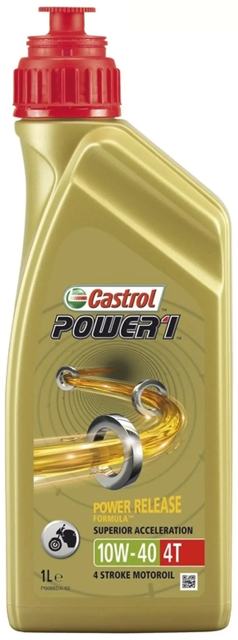 Castrol Power1 4T 10W/40 -öljy 1l